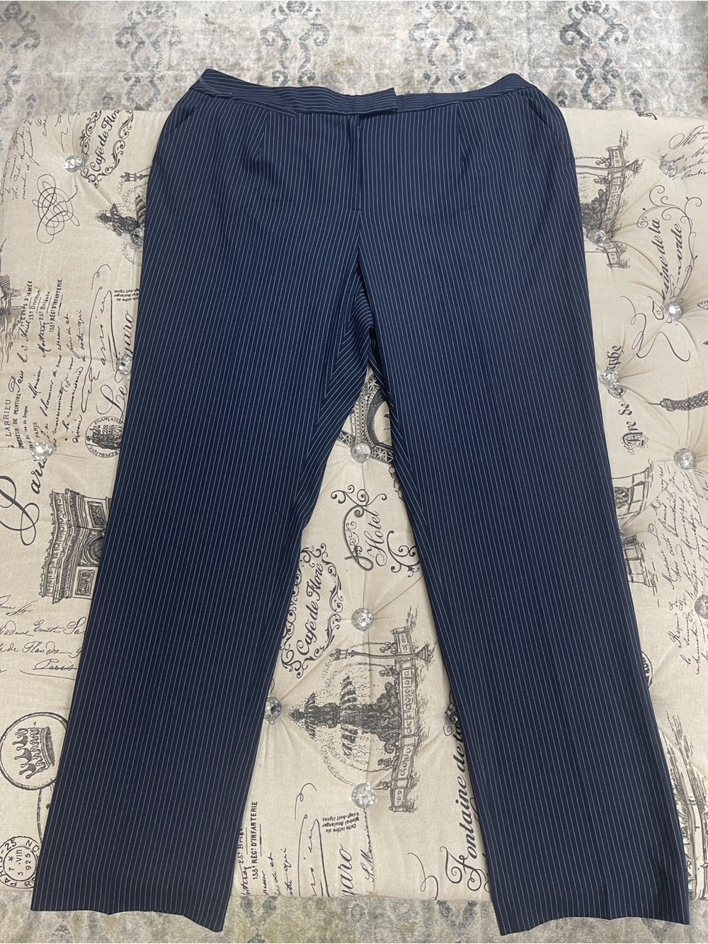 Women’s Pinstripe Dress Straight Pants